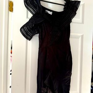 Elegant Black Lace Dress